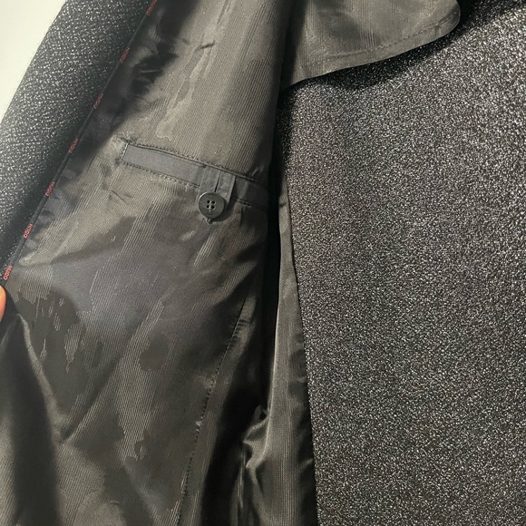 Hugo Boss Relaxed-fit Sparkle-effect Blazer Size 38R - Picture 8 of 12